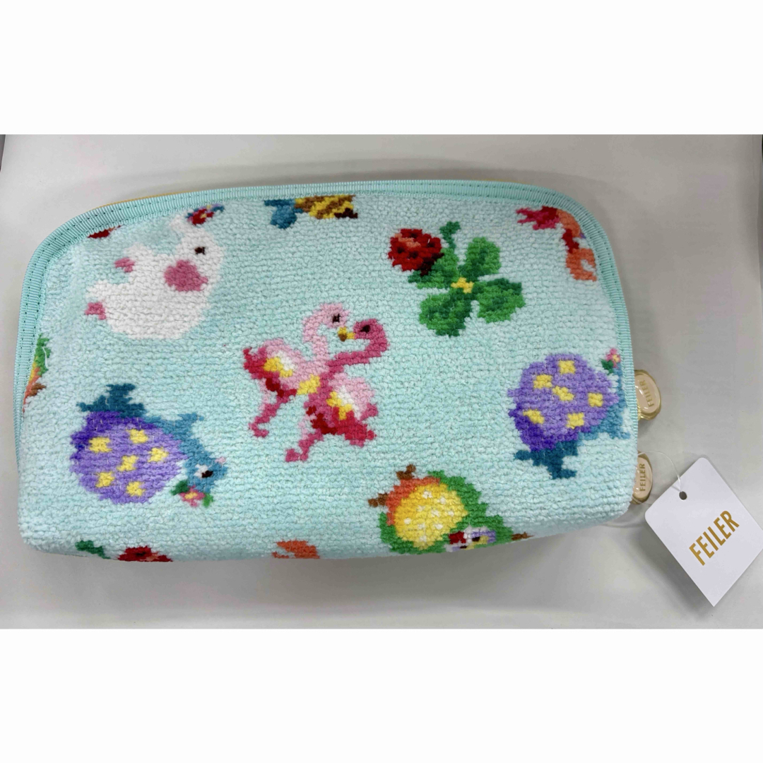 FEILER - フェイラー 便利ポーチ ペールグリーン 神崎恵の通販 by