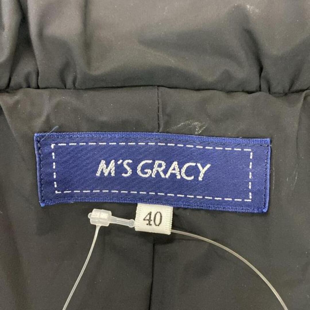 M'S GRACY - M'S GRACY(エムズグレイシー) ダウンコート サイズ40 M