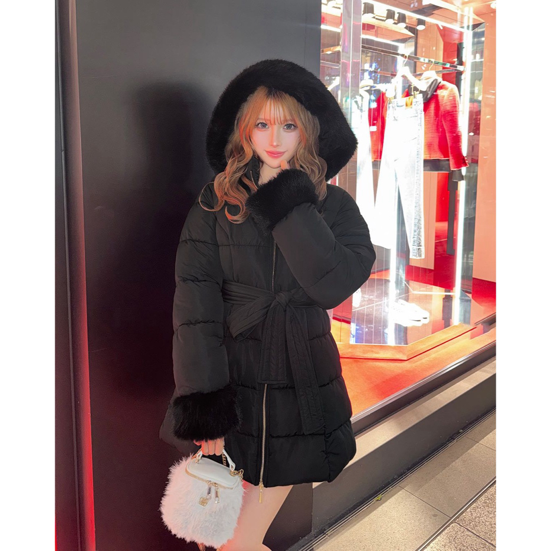 Cheri mi - 新品タグ付き シェリミー くびれリボンファイバーダウン