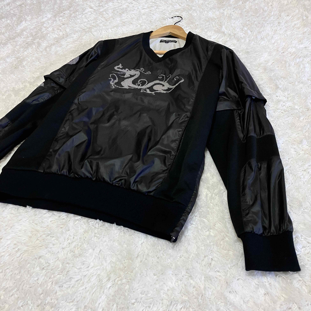 ダンスウィズドラゴン スニードジャック ブラック 蓄熱 袖着脱可能 M