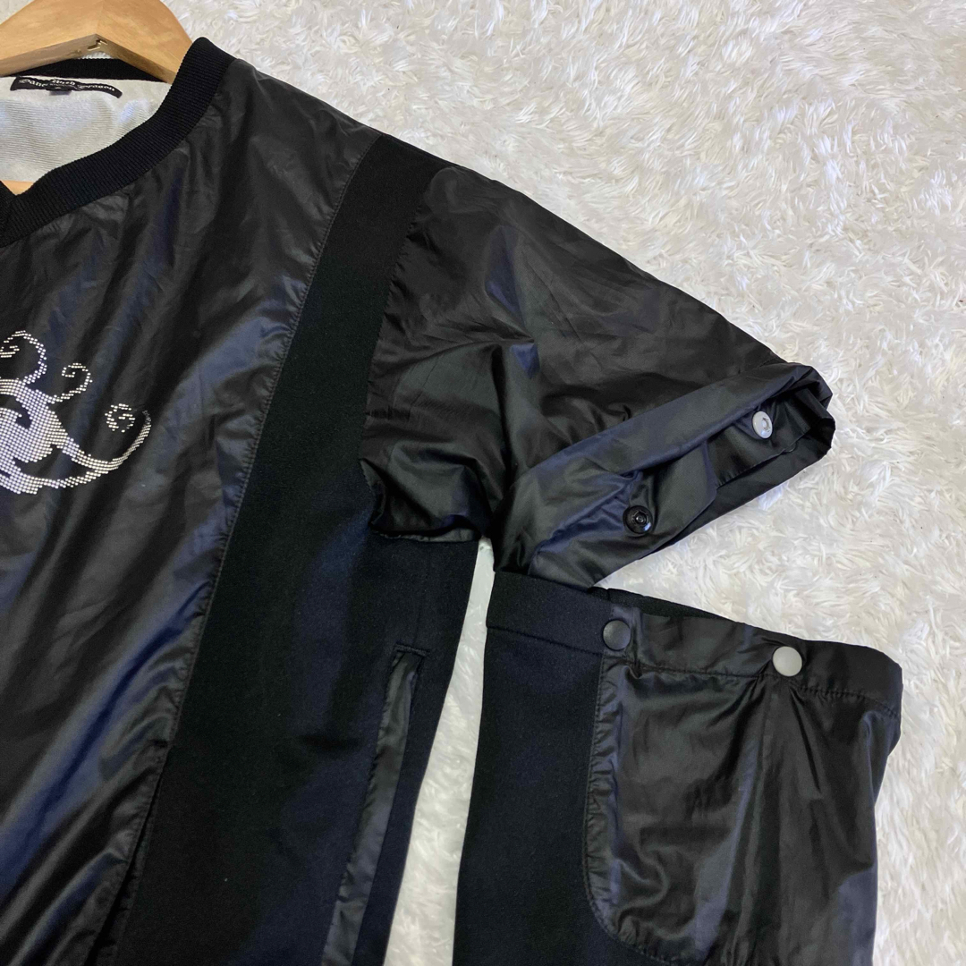 ダンスウィズドラゴン スニードジャック ブラック 蓄熱 袖着脱可能 M