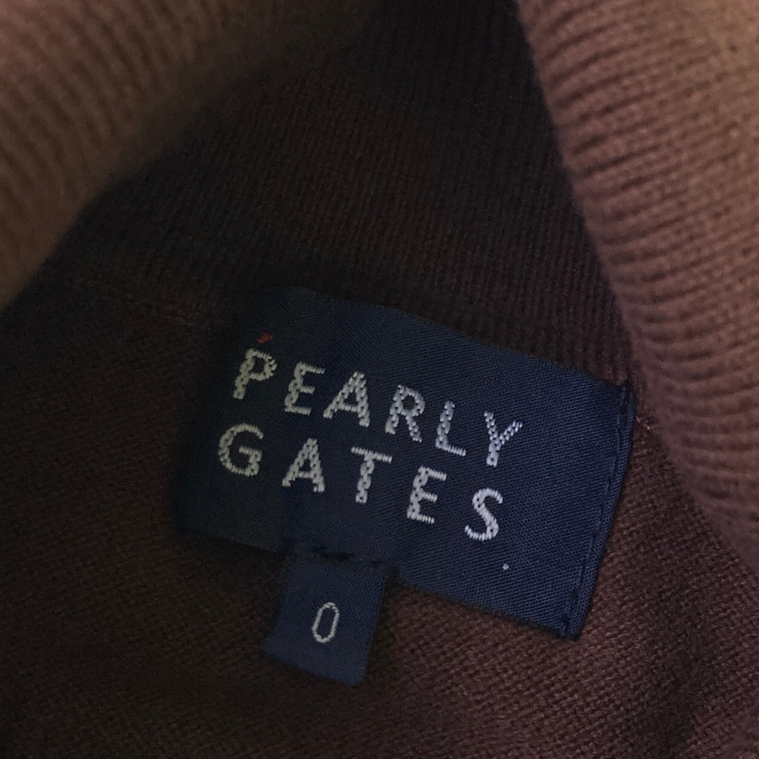 サイズ：0 PEARLY GATES パーリーゲイツ タートルネック ニット