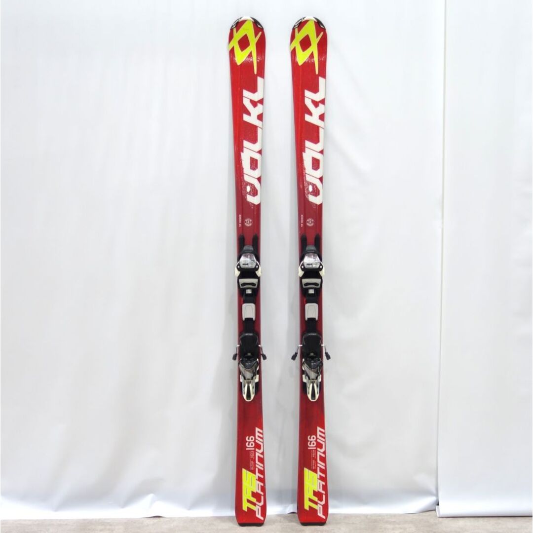 フォルクル VOLKL TRS PLATINUM 166cm センター75mm ビンディング