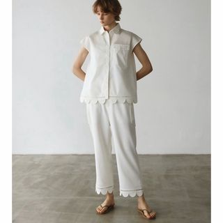 Drawer - ローヘン lohen デニムライクフォルムパンツ36の通販 by