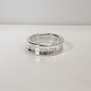 Tiffany & Co. - ティファニー ナローリング 指輪 18号 研磨済み 1837