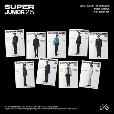 12th Album: SUPER JUNIOR 25 (PHOTOBOOK Ver.)(ランダムカバー