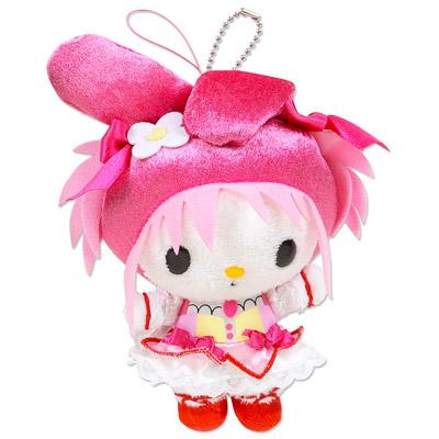 魔法少女まどか☆マギカ マイメロディ＆クロミ ぬいぐるみボール