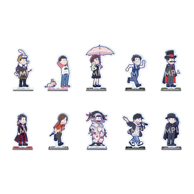 トレーディングアクリルスタンディ おそ松コレクション（全10種のうち