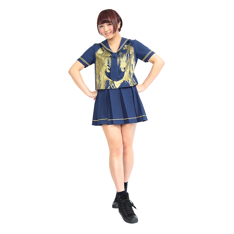 でんぱ組.inc セーラー衣装 紺x金 成瀬瑛美モデル（黄） : でんぱ組