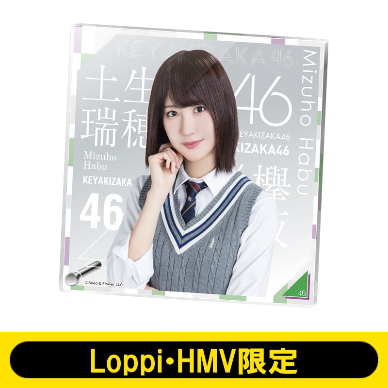 アクリルボード（土生瑞穂） 欅坂46【Loppi・HMV限定】 : 欅坂46