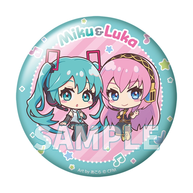 缶バッジコンプリートセット 【ローソン・@Loppi・HMV限定】 : 初音