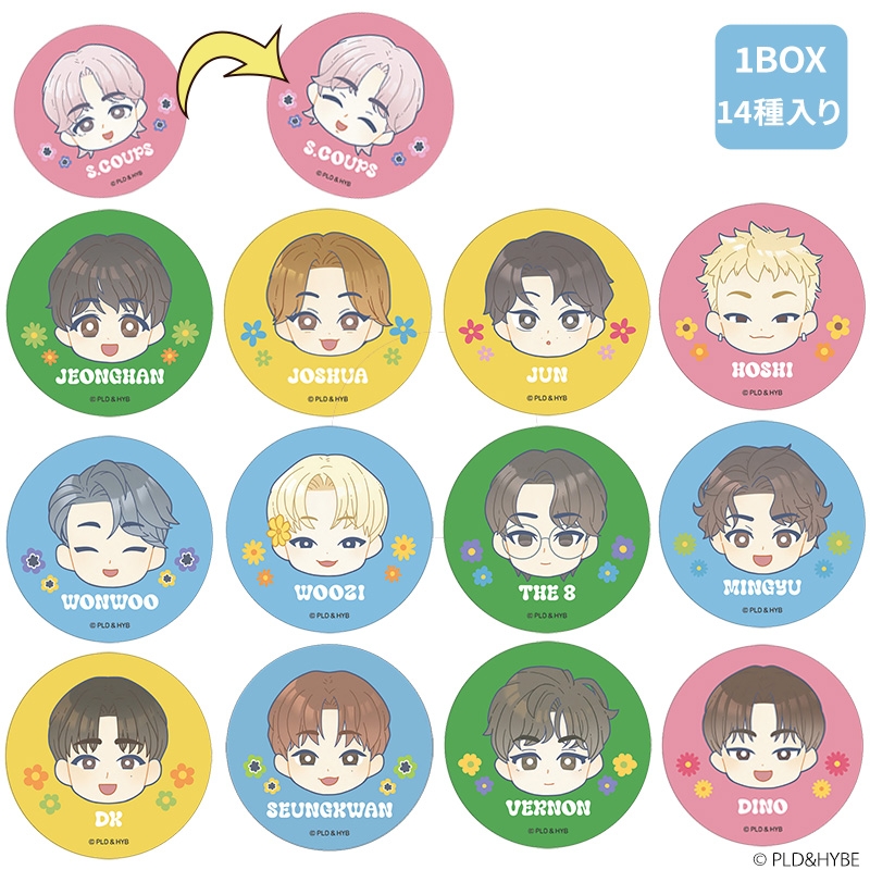 まじかる！レンチキュラー缶バッジ PetiTEEN（1BOX13種入り