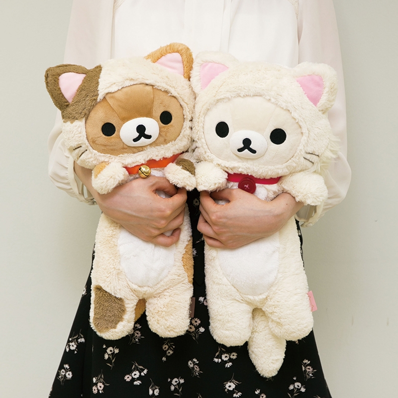 コリラックマ キャット ぬいぐるみ ねこ M コリラックマ 猫ぬいぐるみ