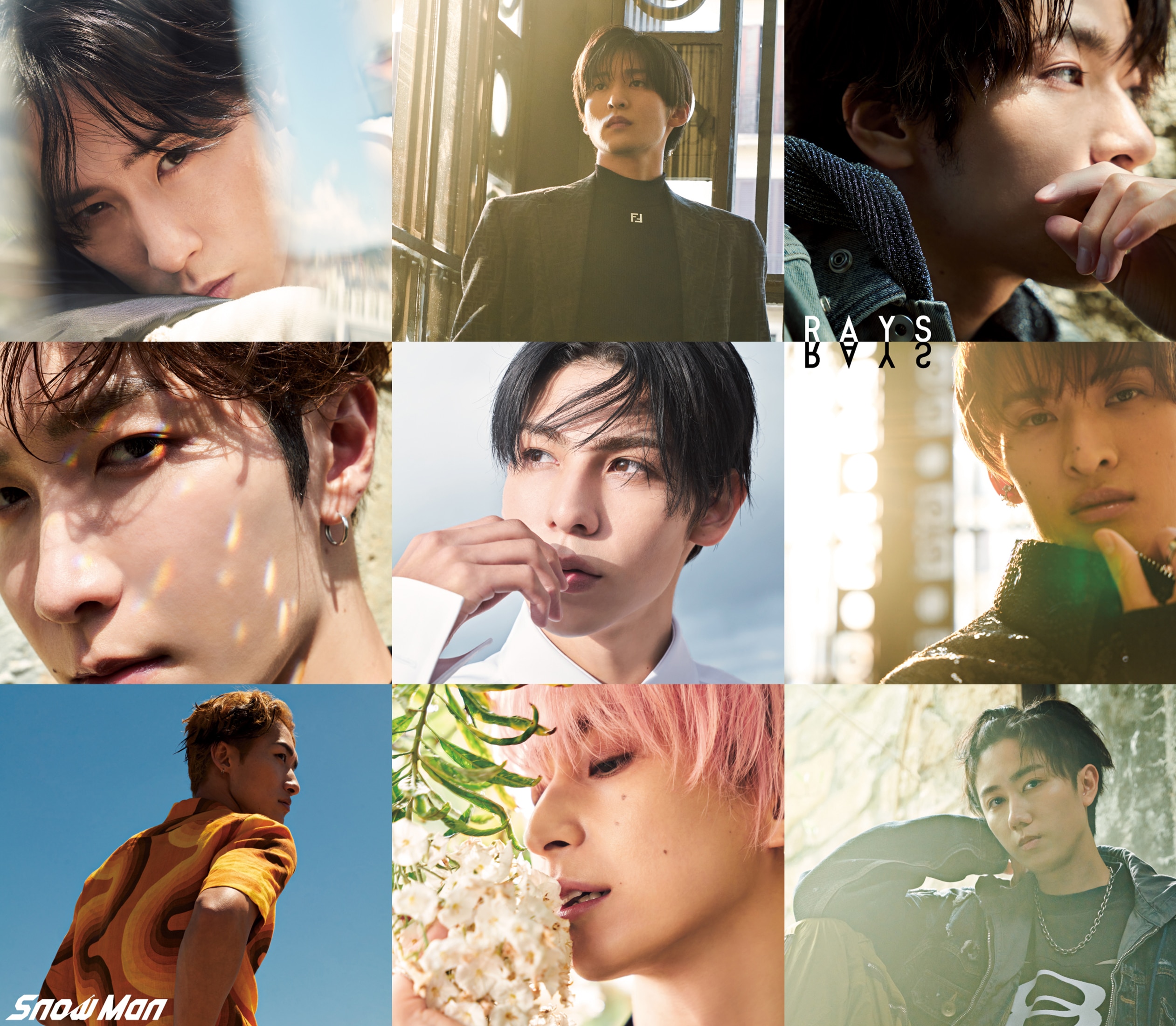 4th ALBUM「RAYS」 - DISCOGRAPHY | Snow Man｜MENT RECORDING