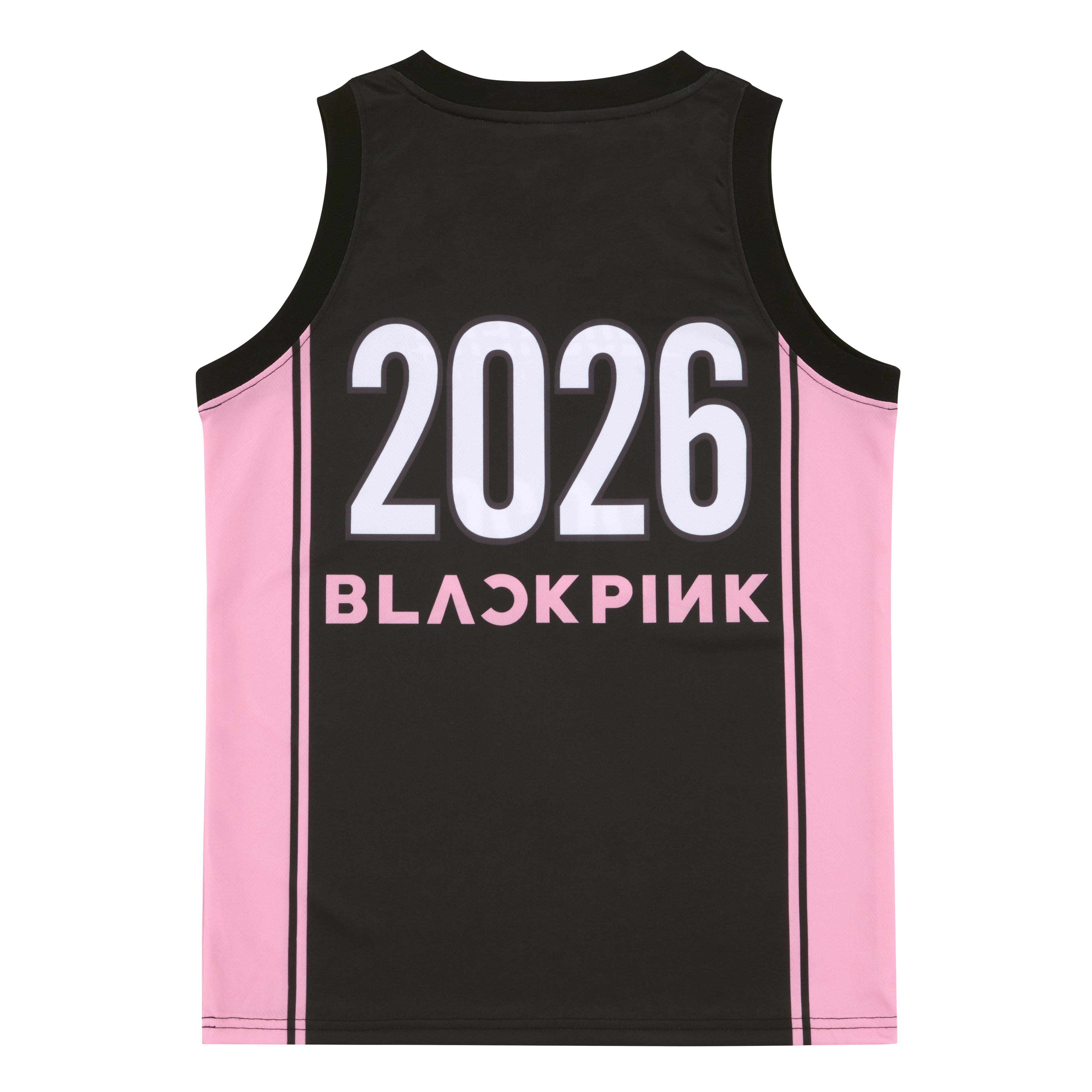 BLACKPINK × SUNROCKERS バスケシャツ（BLACK）