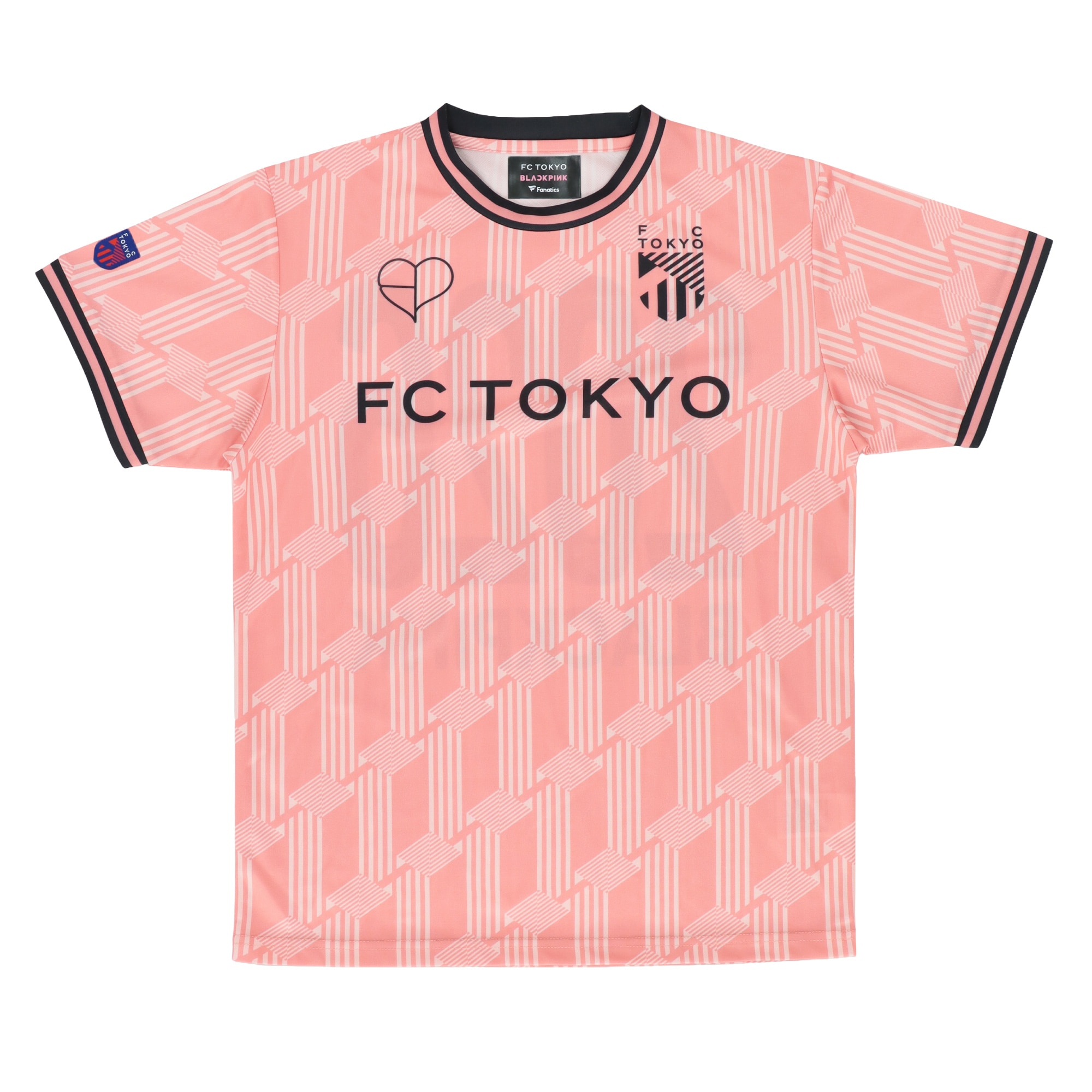 FC東京×BLACKPINK コンフィットTシャツ ピンク