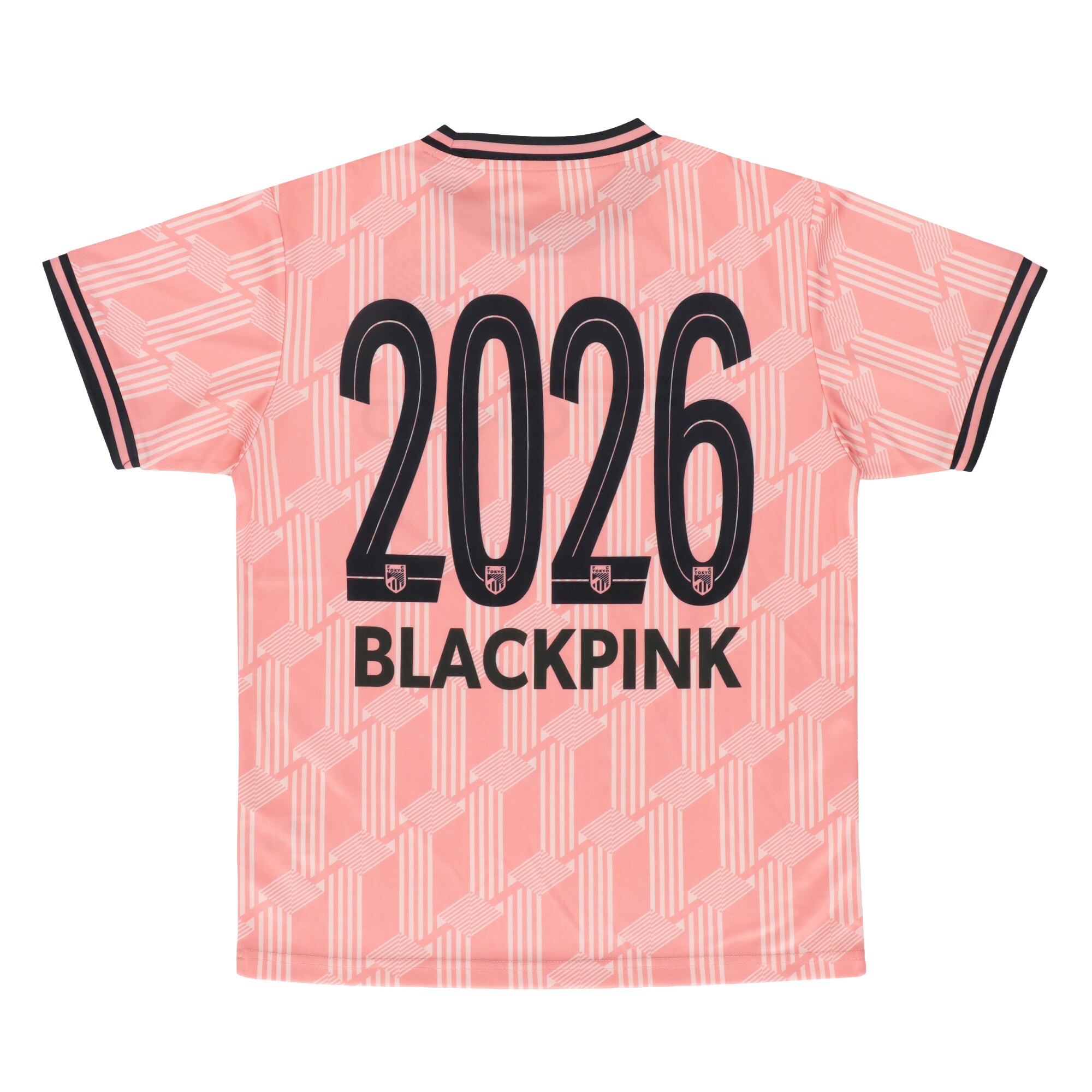 FC東京×BLACKPINK コンフィットTシャツ ピンク