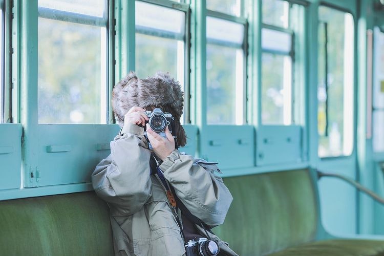 フィルムのような質感✨Canon EF135mm F2.8❤️人物撮影に フィルムの