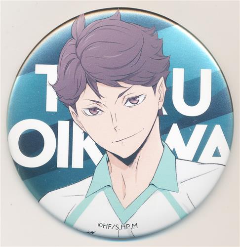 ハイキュー 青葉城西 缶バッジ 及川徹 珍道中 非売品 合同練習会 2019