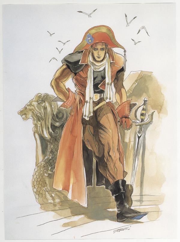 カラー複製イラスト11枚セット 小林智美 ロマンシング サ・ガ SP-1763