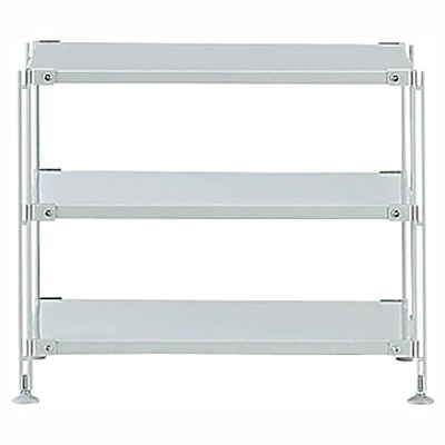 無印良品 スチールユニットシェルフ・スチール棚セット・ミニ・グレー