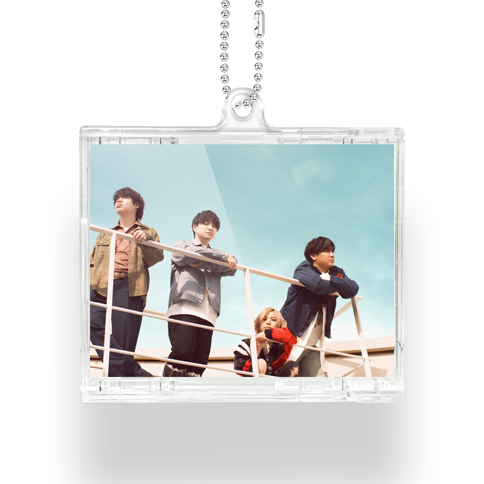 髭男 スマホケース |NFCミニCDキーリング【Official髭男dism/Same Blue