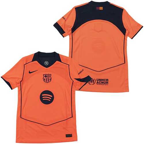 ジュニア 25-26 バルセロナ 3rd ユニフォーム／サッカーショップKAMO