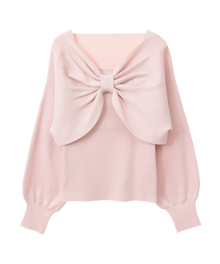 リボンニットアンサンブル/earth music&ecology（アース ミュージック