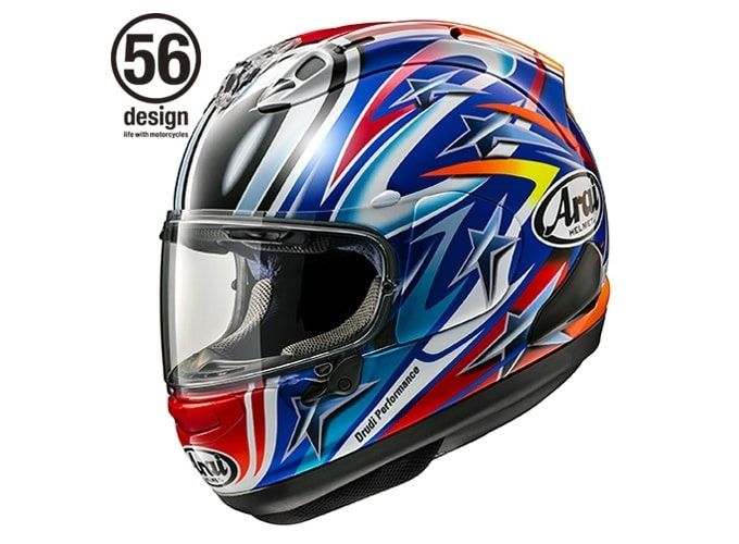 新製品】中野真矢の目玉デザインヘルメットがArai RX-7Xで復刻