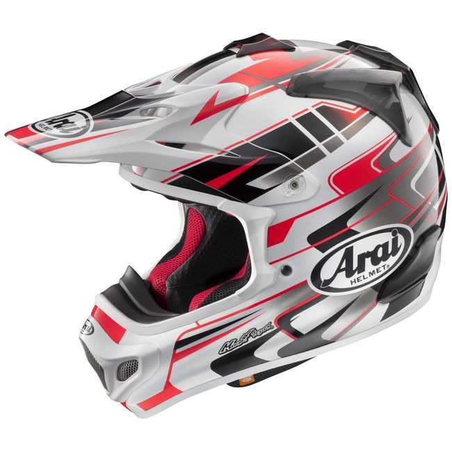 Webike | Arai アライ V-CROSS4 TIP [V-クロス4 ティップ レッド