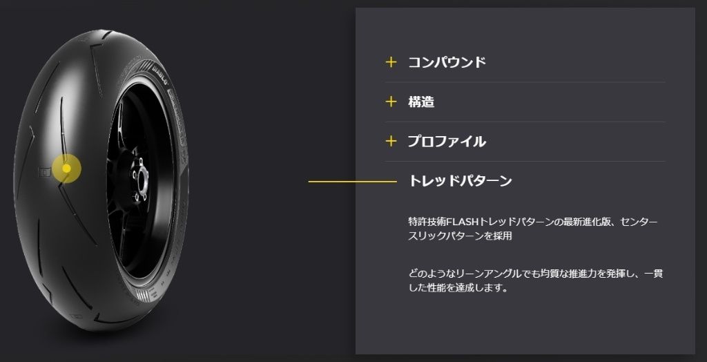 Webike | PIRELLI ピレリ DIABLO SUPERCORSA SC V4 【120/70 R 17 M/C