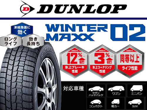DUNLOP WINTER MAXX WM02 225/50R18 95Q | タイヤの通販 販売と交換