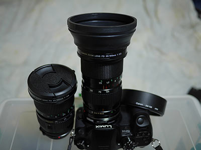 オールドレンズ NFD 35-105 F3.5 おかわりしましたヾ(*´Д｀*)ﾉ