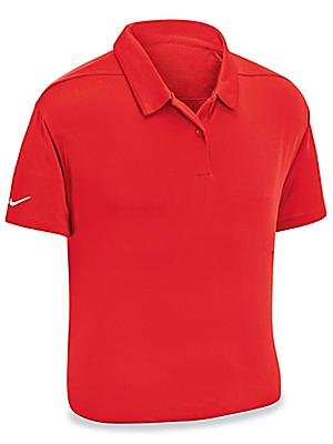 Nike Dri-FIT Polo - Red, Large S-23865R-L - ULINE