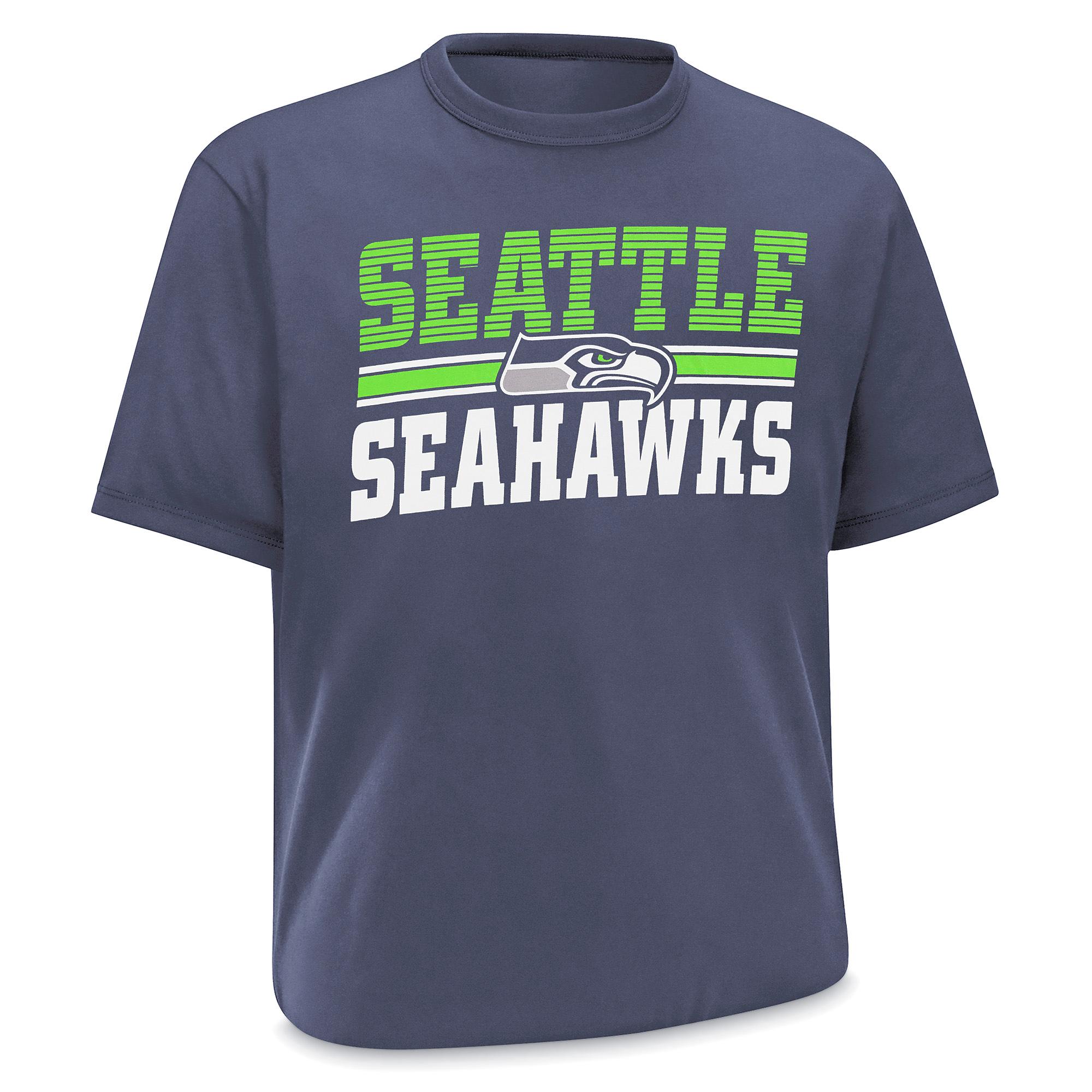 NFL T-Shirt - Seattle Seahawks, 2XL S-25697SEA2X - ULINE
