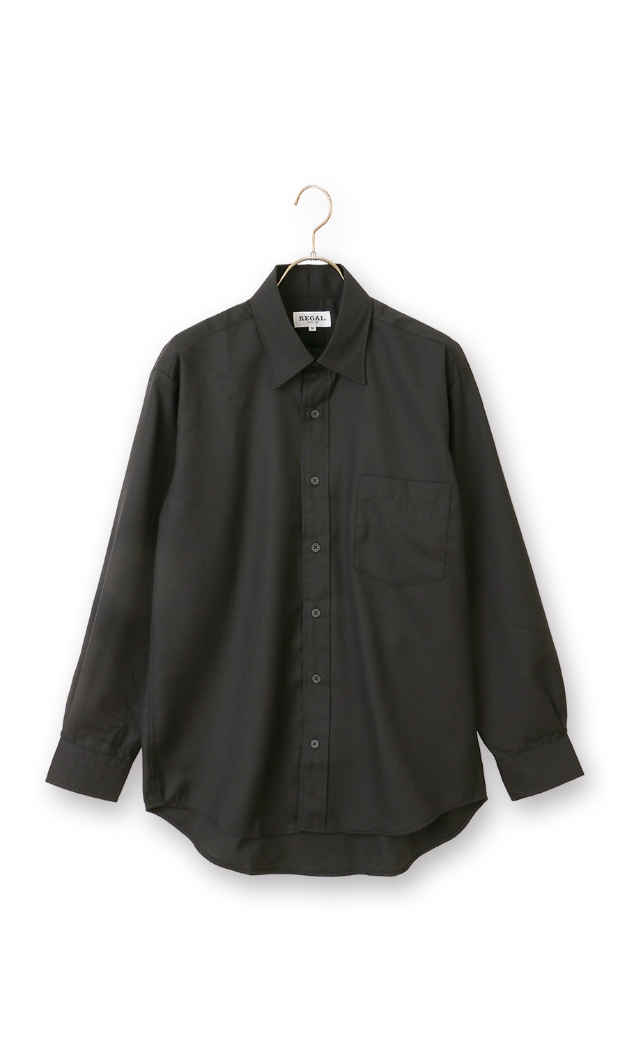 ウールブレンドカジュアルシャツ (ARE815-01) | REGAL(黒) | 紳士服