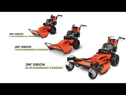 DR XD26 Walk Behind 26 inch 14.5 HP Manual Start Field and Brush