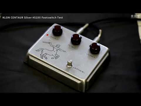 Klon Centaur Silver (Long Tail Horsie) #S160 | Reverb