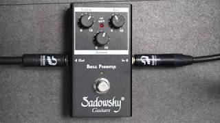 Sadowsky SBP-2 Bass Preamp - What To Know & Where To Buy | Equipboard