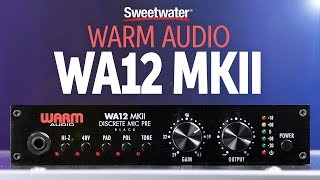 WARM AUDIO ( ウォームオーディオ ) WA12 MKII Black マイクプリアンプ