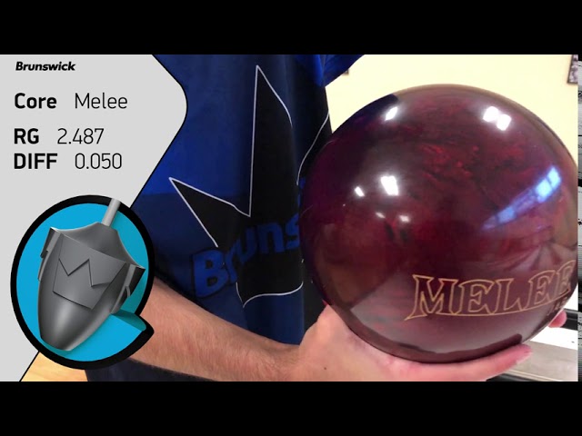 BRUNSWICK MELEE JAB BLOOD RED メーリージャブブラッドレッド 丨