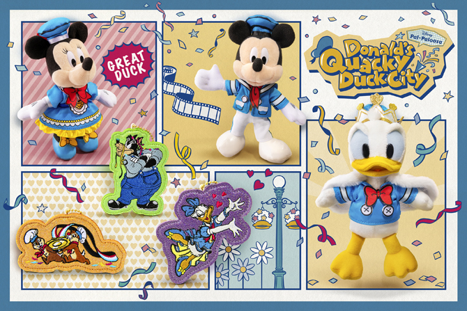 ドナルドのクワッキー・ダックシティ」のスペシャルグッズが発売＜東京