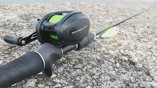 浦安DIYシーバス:MicroMonsterProインプレ 中華ベイト 夢の共演ブレーキ