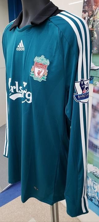 リバプール（3rd）08/09 長袖 トーレス＃9 +パッチ付！