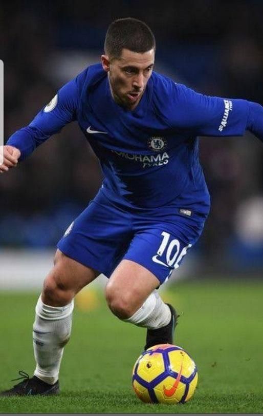 チェルシー（H）17/18 アザール＃10 + パッチ ＆ 袖スポンサー付き！