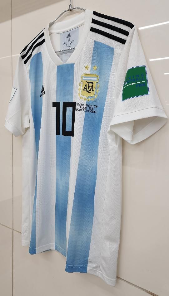 アルゼンチン（H）2018 W杯 メッシ＃10 + マッチデイ ＆ パッチ
