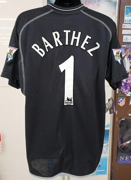 マンチェスターU（GK）01/02 バルテズ＃1 +チャンピオンパッチ付！