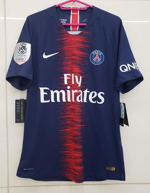 PSG （H）18/19 オーセンティック MBAPPE#7 + Ligu1 チャンピオン