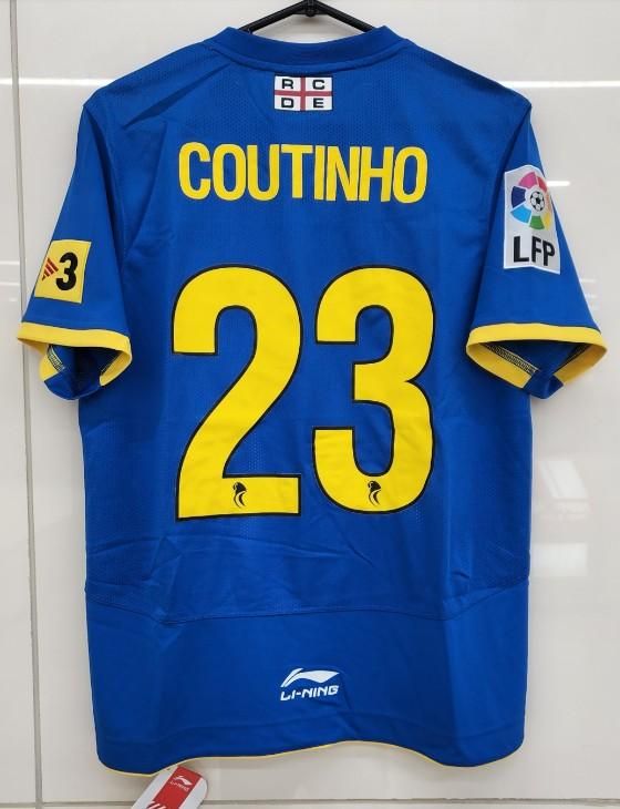 エスパニョール（H）11/12 コウチーニョ＃23 TV3パッチ付き！