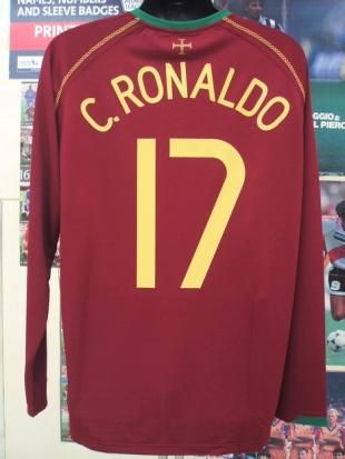 ポルトガル（H）06/07長袖C，ロナウド＃17 - DON VALON